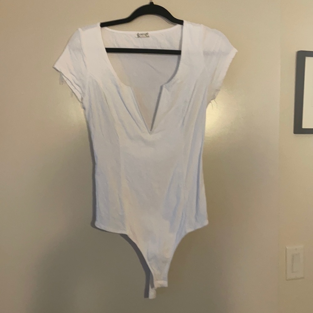 Deep V body suit